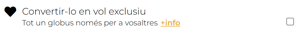 convertir en exclusiu