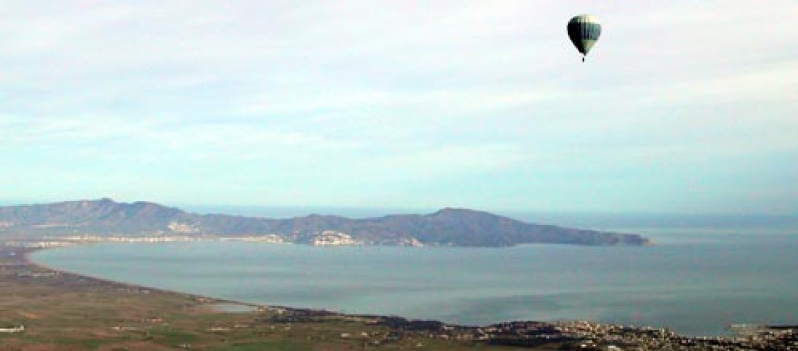 Sobrevolant en globus l'Alt Empordà.
