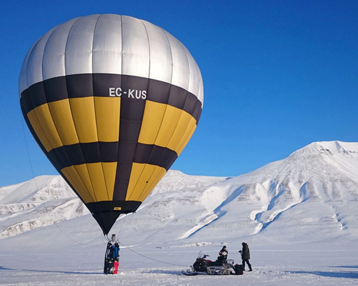 Globus Kon-Tiki estarà a l’arxipèlag Svalbard,  per sobre del Cercle Polar Àrtic, durant un mes i mig, organitzats en tres equips que hi aniran en terminis de 15 dies