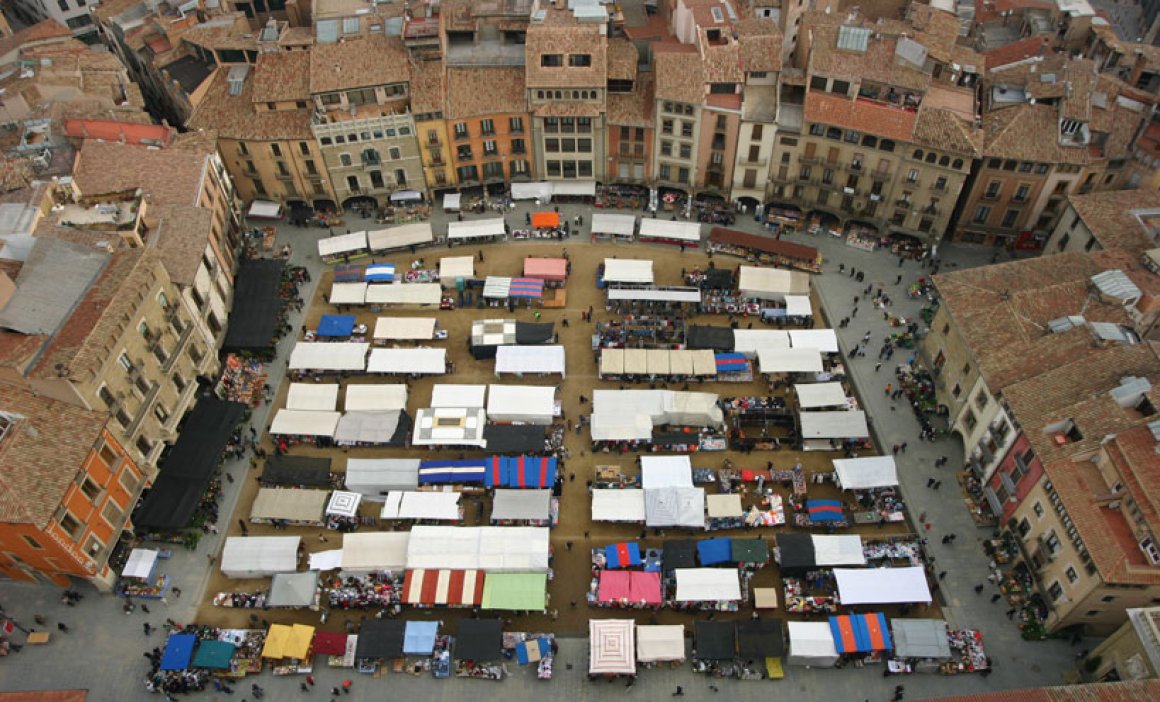 Zona de vol: Plana de Vic des de la ciutat de Vic (Osona - Barcelona)