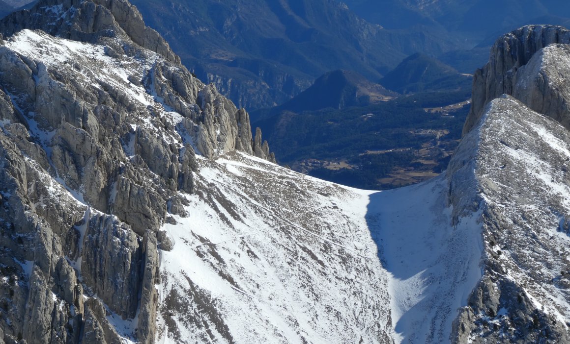 Travessa en globus del Pedraforca