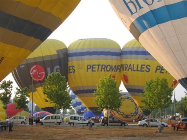 Patrocinar un globus aerostàtic