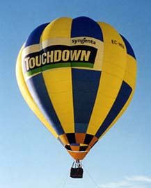 Globo publicitario - Touchdown