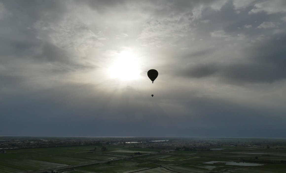Vol en globus Delta de l'Ebre