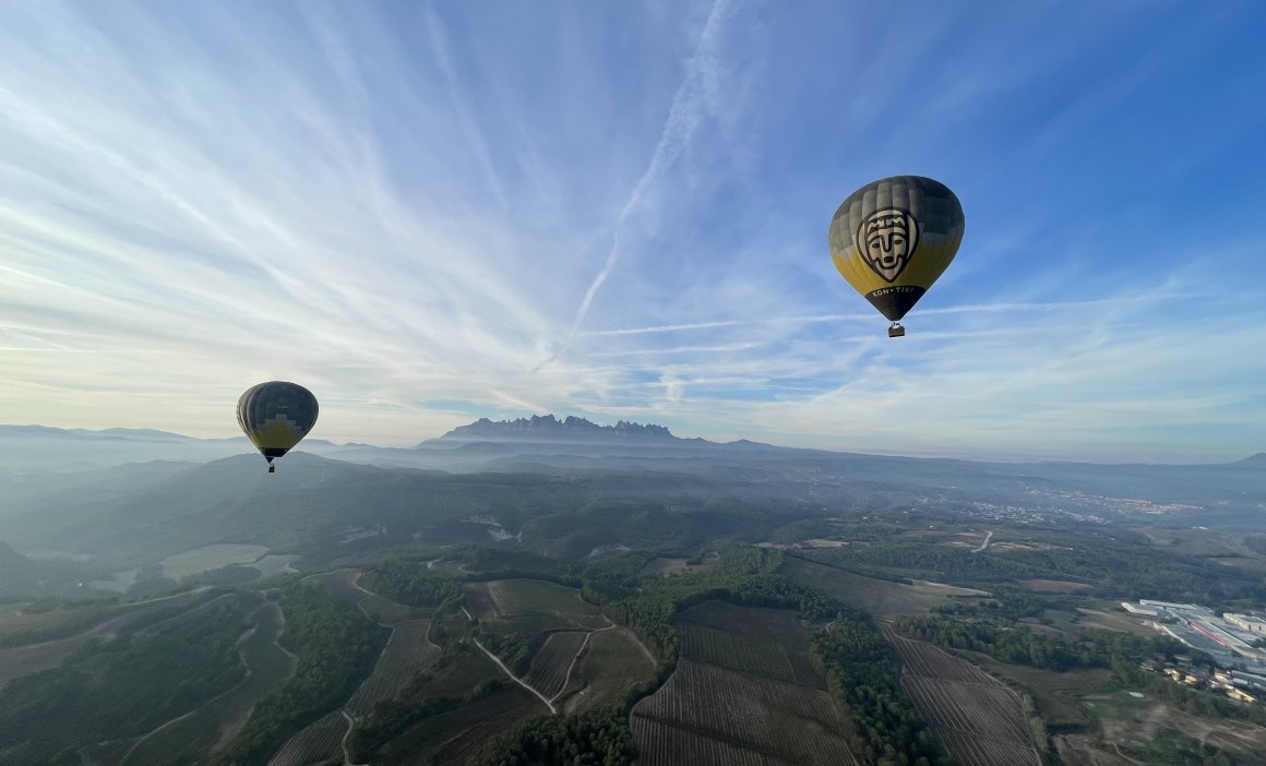 Vol en Globus Kon Tiki Montserrat (13)