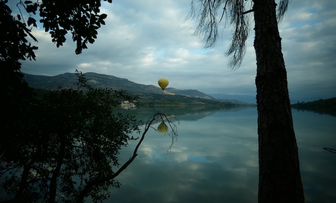 Vol globus Geoparc Mundial Unesco Conca de Tremp-Montsec