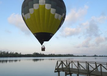 Vol en globus Delta de l'Ebre