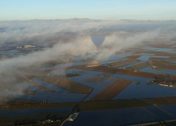 Vol en globus Delta de l'Ebre