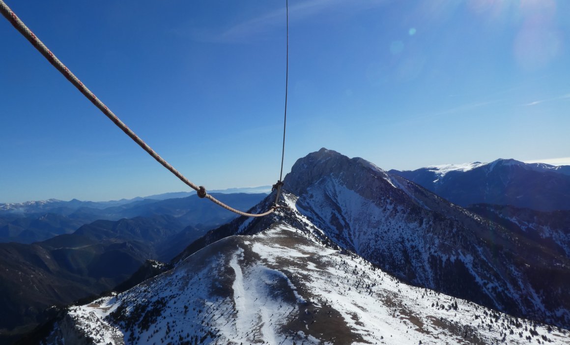 Travessa en globus del Pedraforca