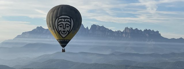 Vuelo en globo por los alrededores de Montserrat (Barcelona)