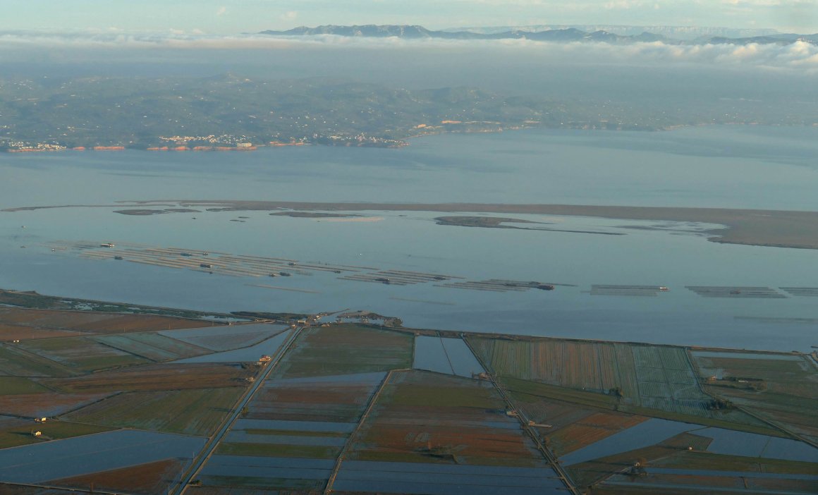 Vol en globus Delta de l'Ebre