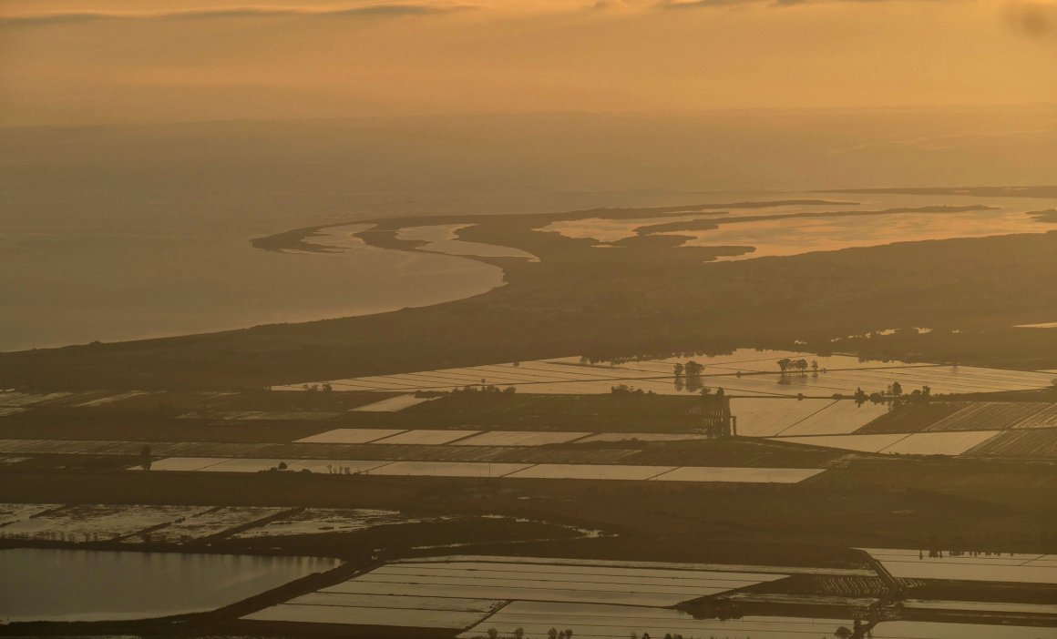 Vol en globus Delta de l'Ebre