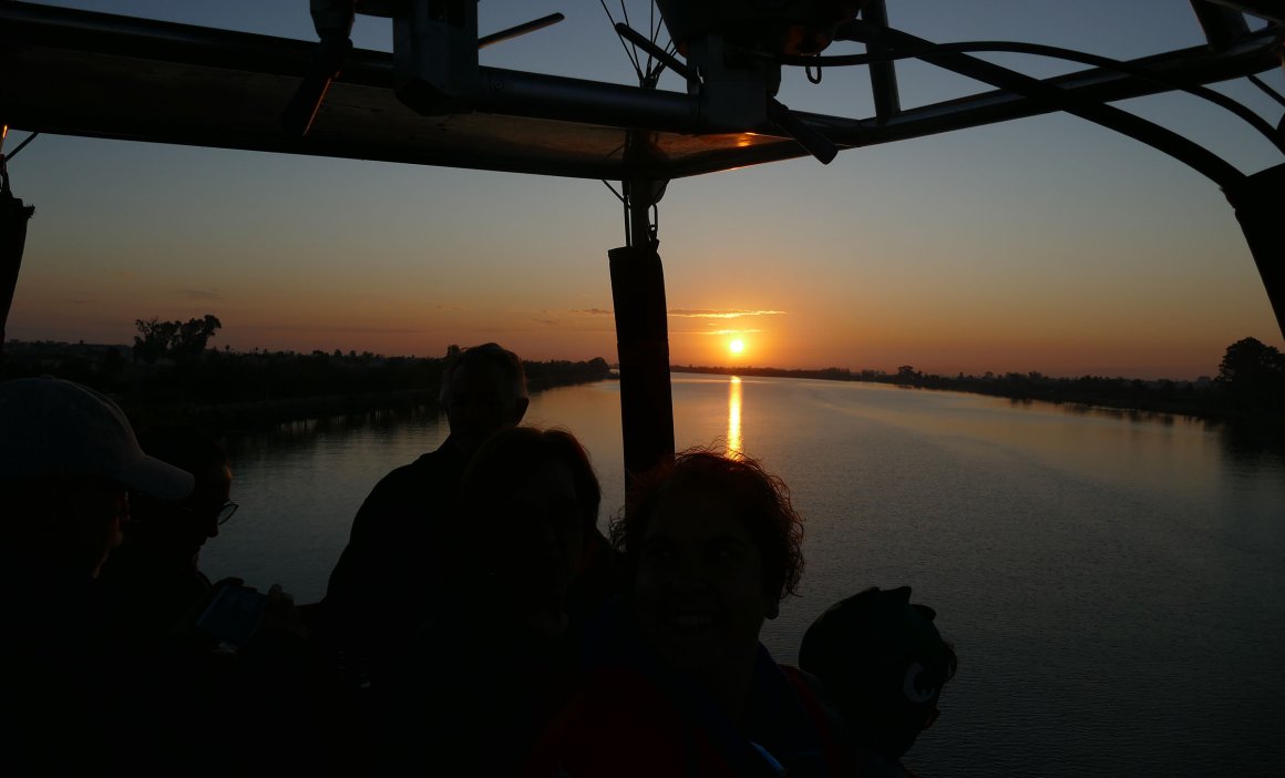 Vol en globus Delta de l'Ebre