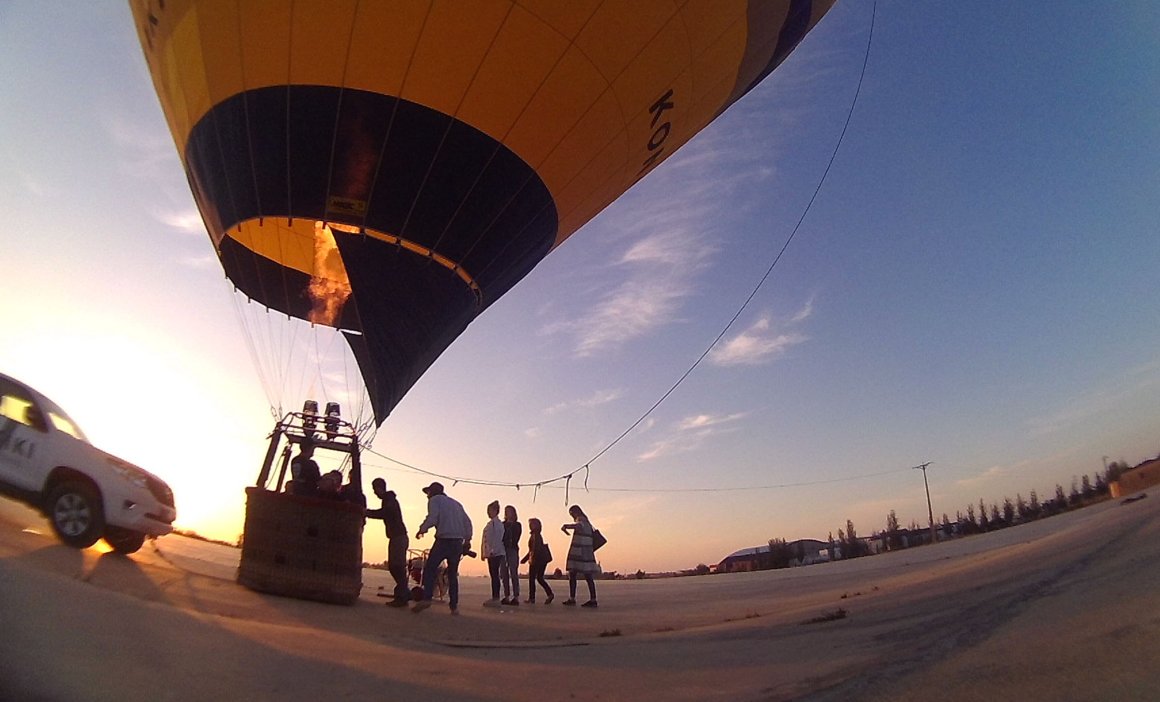 Vol en globus Delta de l'Ebre