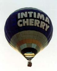 Advertising balloon - Intima Cherry