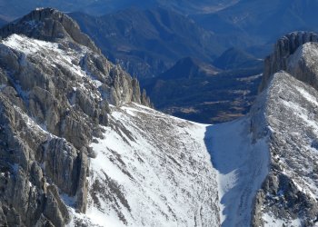 Travessa en globus del Pedraforca