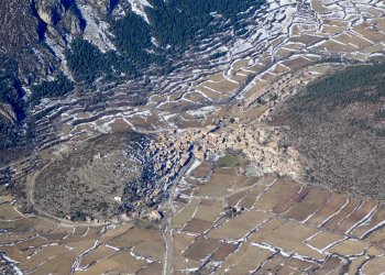 Travessa en globus del Pedraforca